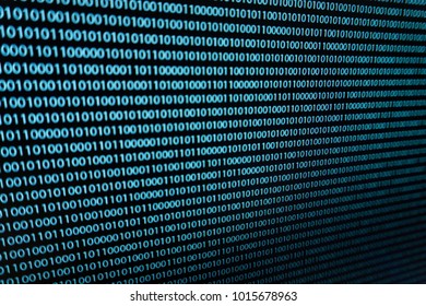 Abstract art background digital binary