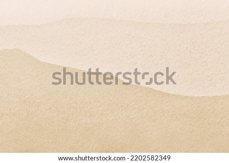 Abstract art background light beige and brown colors. Watercolor painting on canvas with sand wavy gradient. Fragment of artwork on paper with pearl wave pattern. Texture backdrop.