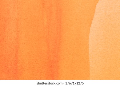 Abstract art background light coral   dark orange colors  Watercolor painting canvas and soft red gradient  Fragment artwork paper and ginger pattern  Texture backdrop  macro 