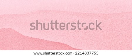 Abstract art background light red and pink colors. Watercolor painting on canvas with rose wavy gradient. Fragment of artwork on paper with wave pattern. Texture backdrop.