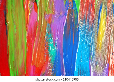 Abstract Art Backgrounds Handpainted Background Self Stock Photo ...