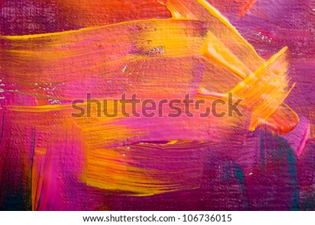 Abstract art backgrounds. Hand-painted background. SELF MADE.