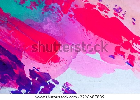 Abstract art backgrounds. Hand-painted background. Abstract art background. Acrylic painting on canvas.Texture. Fragment of artwork. Brushstrokes of paint. 