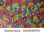 Abstract art fom Daly Waters, NT. Australia.