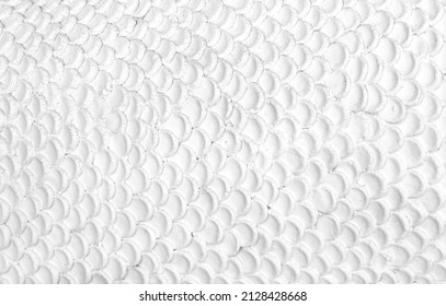Abstract Art seamless patterns of serpent scale skin in temple white background	
