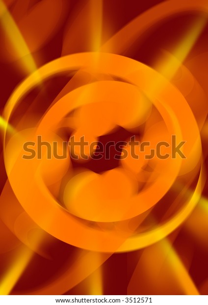 Abstract artistic background - Sun rays. Computer\
Generated artistic\
texture