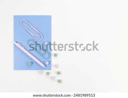 abstract, back to school, background, blank, blue, blue notebook, book, brochure, business, card, child, college, color, colorful, composition, copy space, creative, decor, design, desk, diary, docume