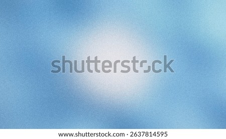 Abstract backdrop featuring a light blue gradient with a central white glow and a subtle textured surface, perfect for various design projects