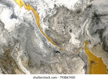 Abstract Background. Acrylic Paints. Marble. Contemporary Art. 2