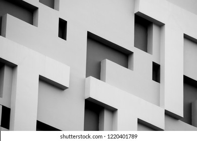 Abstract Background Architecture Lines. Modern Architecture Detail