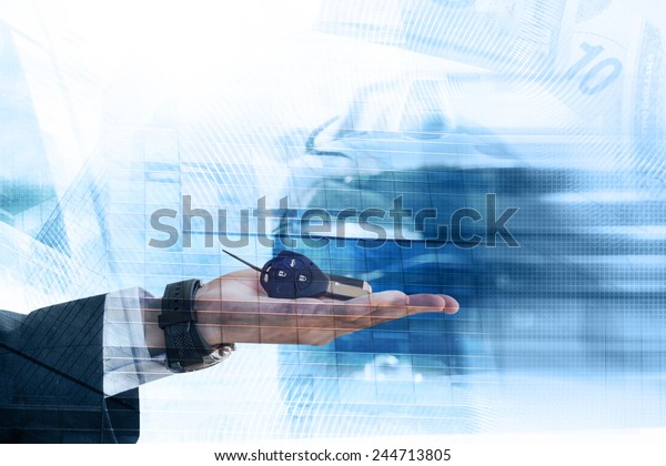 Abstract background.\
Auto dealership\
concept