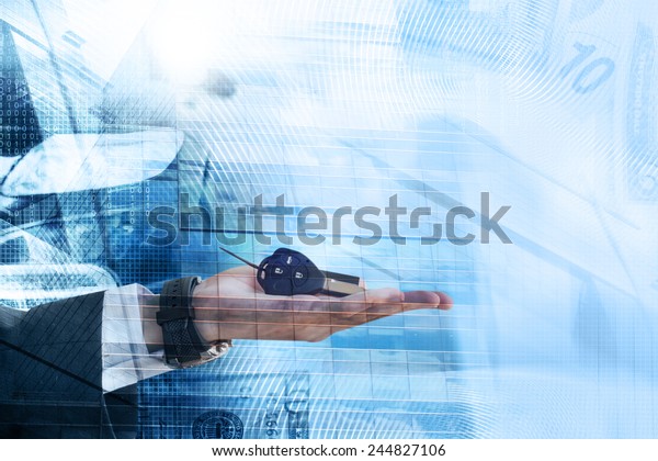 Abstract background.\
Auto dealership\
concept