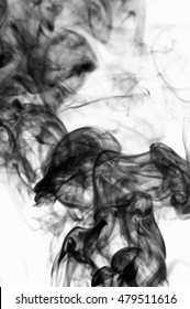 Abstract Background Black Smoke Pollution Stock Photo 479511616 ...