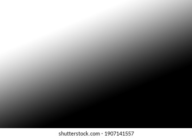 black in white background