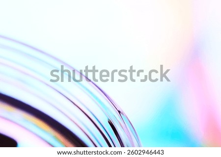 Abstract background with blurred focus in translucent shades of blue and purple