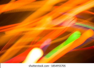 Abstract background of bright colored dynamic lights