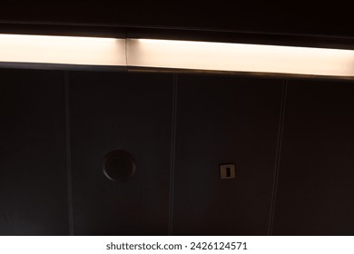 Abstract background with bright reflections of light. Vector illustration .