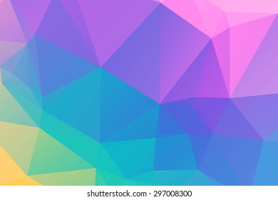 abstract background consisting of triangles