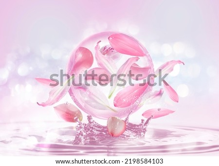 abstract background for cosmetics products