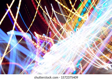 abstract background, dynamic, flow, network, space, discharge, lighting, garland, purple, pink, night, Black, rotation, light, fractal, aspiration, luminous lines, cyberspace, cosmic, close-up