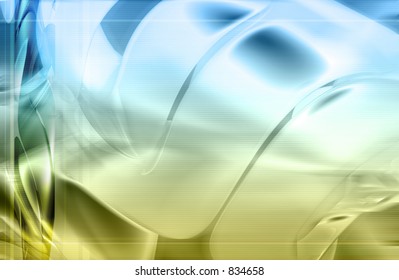 Abstract Background Element 3D
