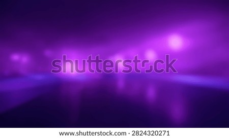 Abstract background featuring blurred purple and blue bokeh lights with a prominent lens flare effect, creating a dreamy and ethereal atmosphere.