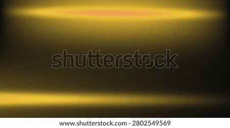 Abstract background featuring a dark surface with golden glitter particles and glowing horizontal light beams, creating a luxurious and elegant effect.