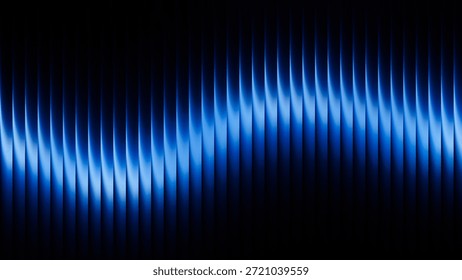 Abstract background featuring vertical lines in deep blue hues. The composition creates a calming and serene effect with a modern, sleek design.