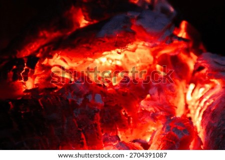 abstract background of fire flames. burning red flames on black background. flames with burning red fire in the fireplace. 
