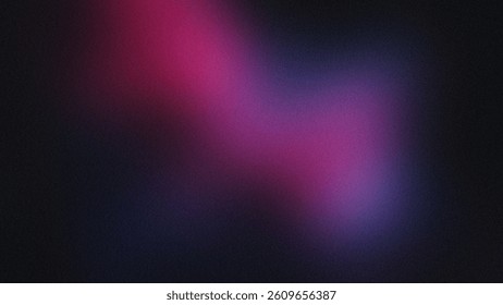 Abstract background with flowing gradient blends of bright neon light merging with soft blur and fluid noise creating a glowing effect with soft mesh and wave patterns.