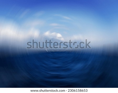 Similar – Image, Stock Photo Sunday morning at sea