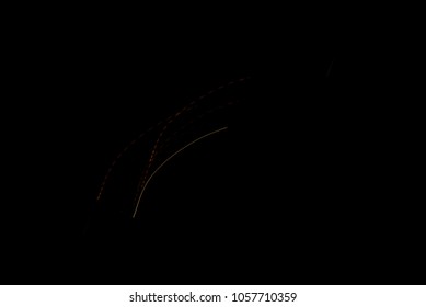 Abstract background with geometric elements Light Line Color over black background. Copyspace Concept.