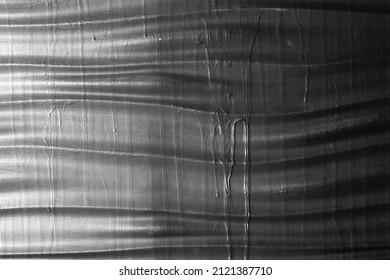 Abstract background: Graphite gray wavy texture. Decorative wall decoration.
