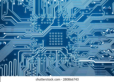 abstract  background with high tech circuit 