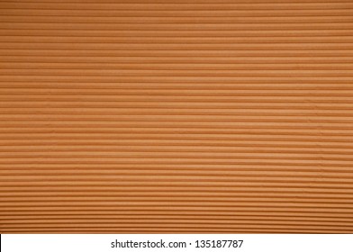 Abstract Background : Horizontal Lines Of Light Brown, Cellular Blinds Filling The Screen.