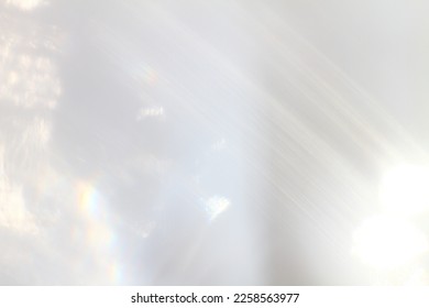 Abstract background - light flashes on grey background.