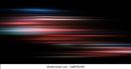 Abstract background of long explosure tale light on black ,Technology backgroud - Shutterstock ID 1680701305