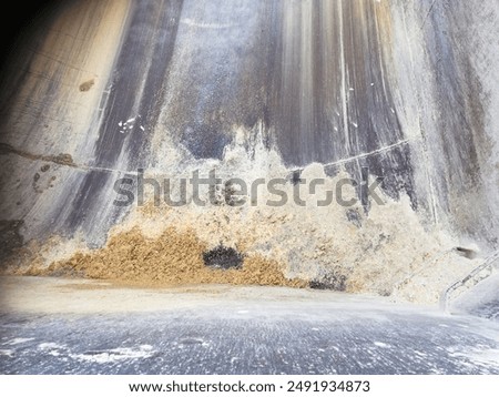 Abstract background made of barge interior.