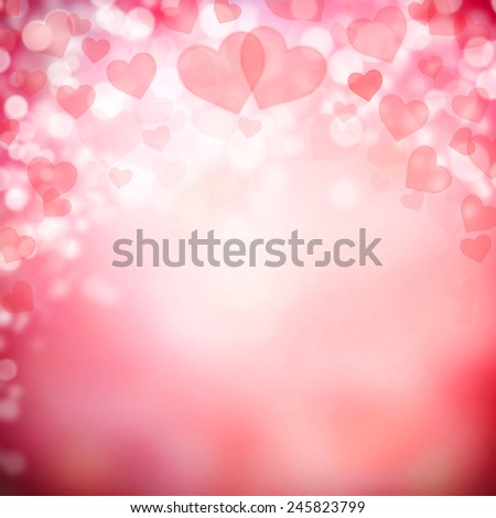 Abstract background made of hearts symbols