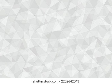 An abstract background made up of overlapping triangles giving a dimensional look. Gradient from light gray to dark