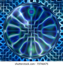 abstract background of magic burst with rays of light