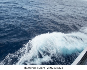Abstract background in ocean waves