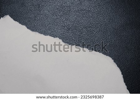 Abstract background paper white grey black leather texture
