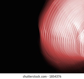 Abstract background pattern on black.