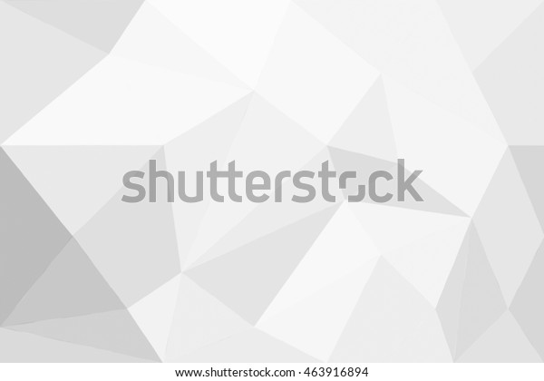 Abstract Background Polygons On White Background Stock Photo (Edit Now