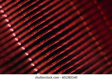 Abstract background of red lines