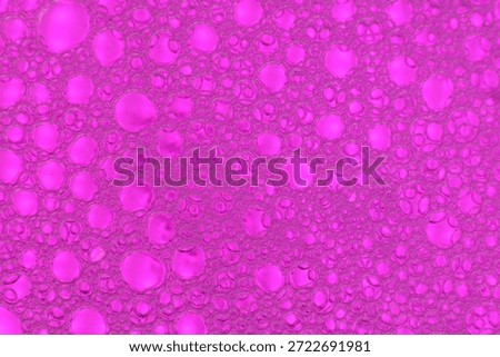Abstract background red soap macro Colorful artistic of oil drop floating on the water. macro red bubble oil of wallpeper, 