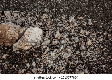 Abstract Background Of Rocky Soil