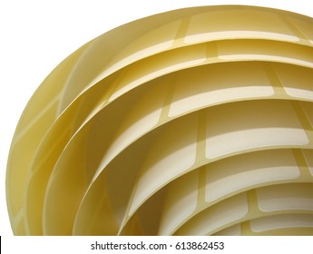 Abstract background with roll of label
