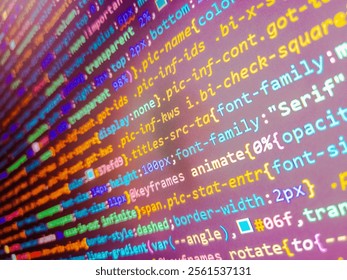 Abstract background for search job. Binary code background. Binary code on digital background. Jquery code background. Web programming with compressed css code. Seamless  pattern. Black color.
